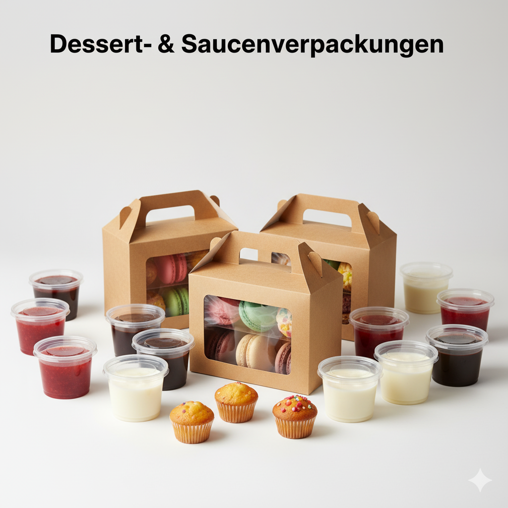 Dessert- & Saucenverpackungen